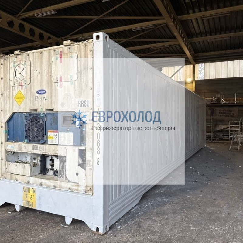 Рефконтейнер 40 футов Carrier ML3 Elite Line со спиральным компрессором, 2009 г.в.