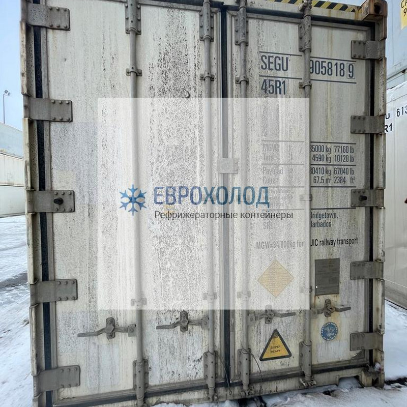Рефконтейнер 40 футов Carrier ML3 PrimeLINE со спиральным компрессором, 2013 г.в.